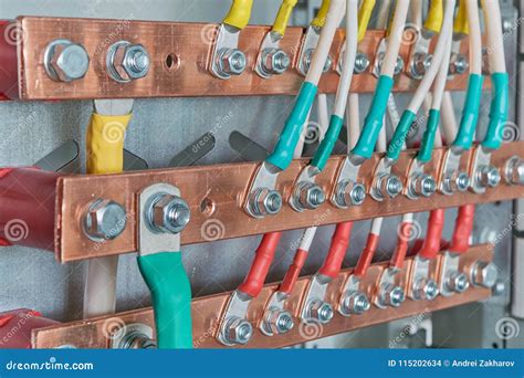 electrical bus bar connections